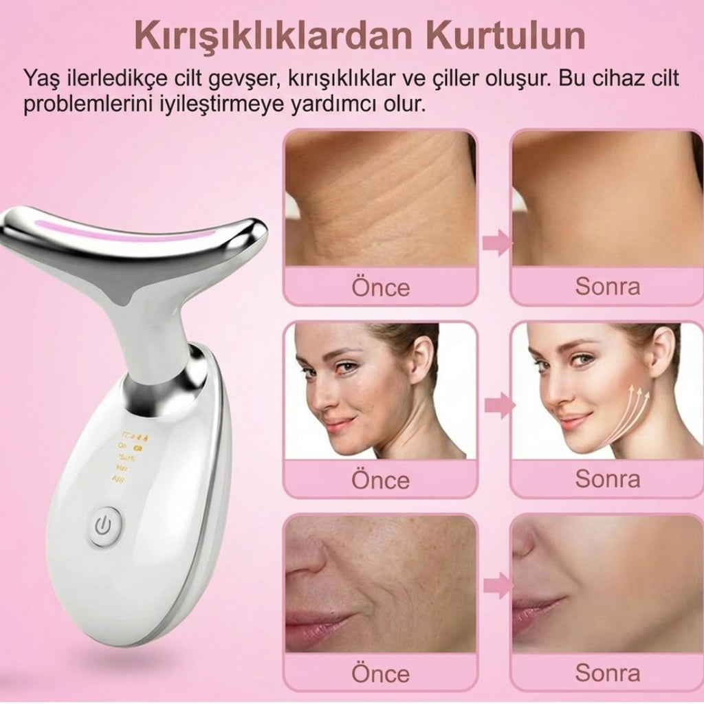 Veloura Porelift - Yüz ve Boyun Sıkılaştırma Cihazı